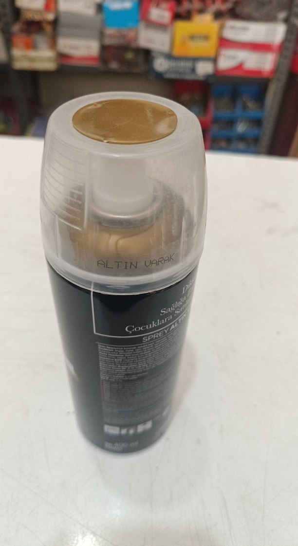 Polisan Altın Varak Sprey Boya 400 ml - Görsel 2