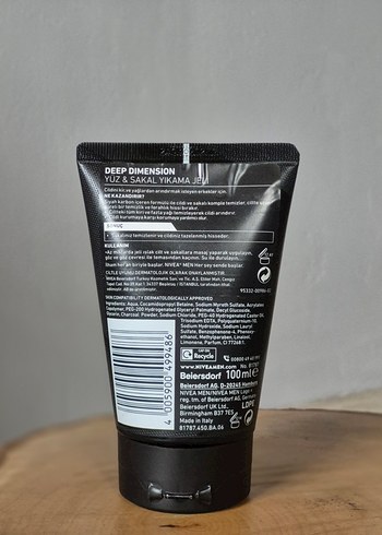 Nivea Men Deep Dimension Yüz & Sakal Yıkama Jeli - Görsel 2