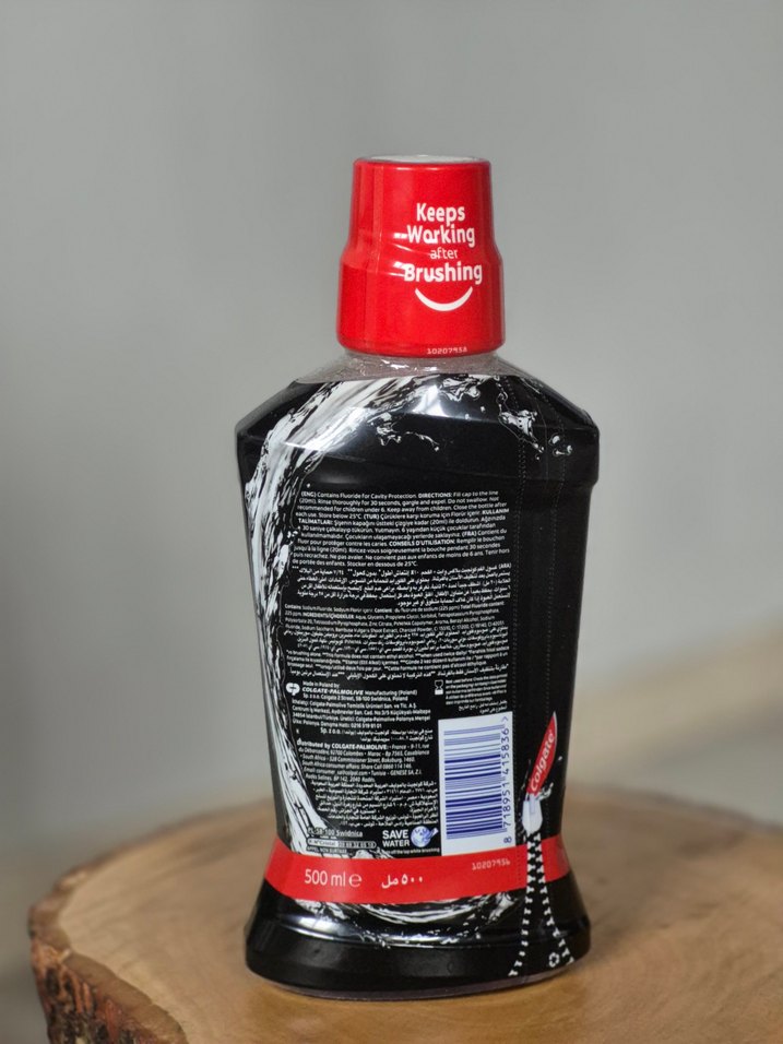 Colgate Plax White+Charcoal Ağız Gargarası - Görsel 2