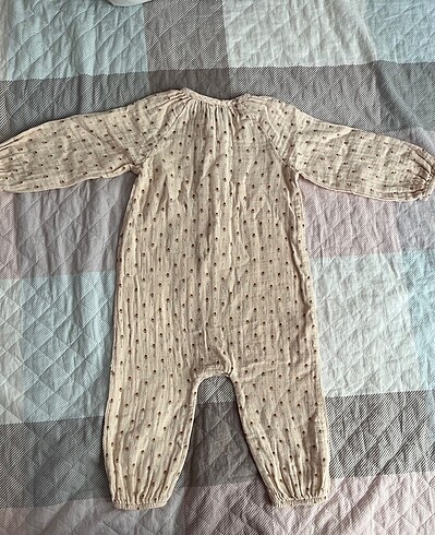 18-24 Ay Beden ten rengi Renk Defacto Kiz Bebek Müslin Tulum