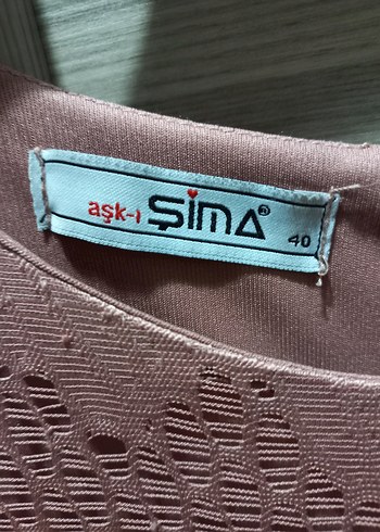 40 Beden Bohem Renkli Uzun Triko Elbise