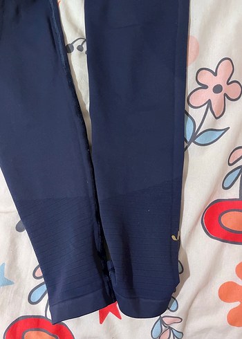 Kadın Lacivert Spor Tayt - Görsel 4