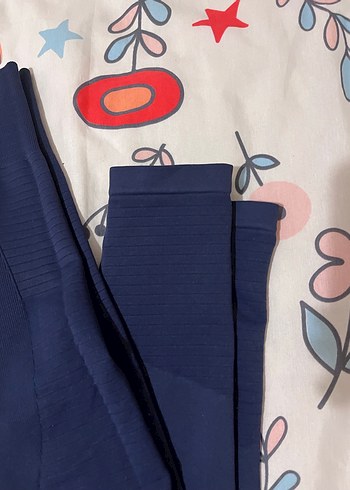 Kadın Lacivert Spor Tayt - Görsel 11