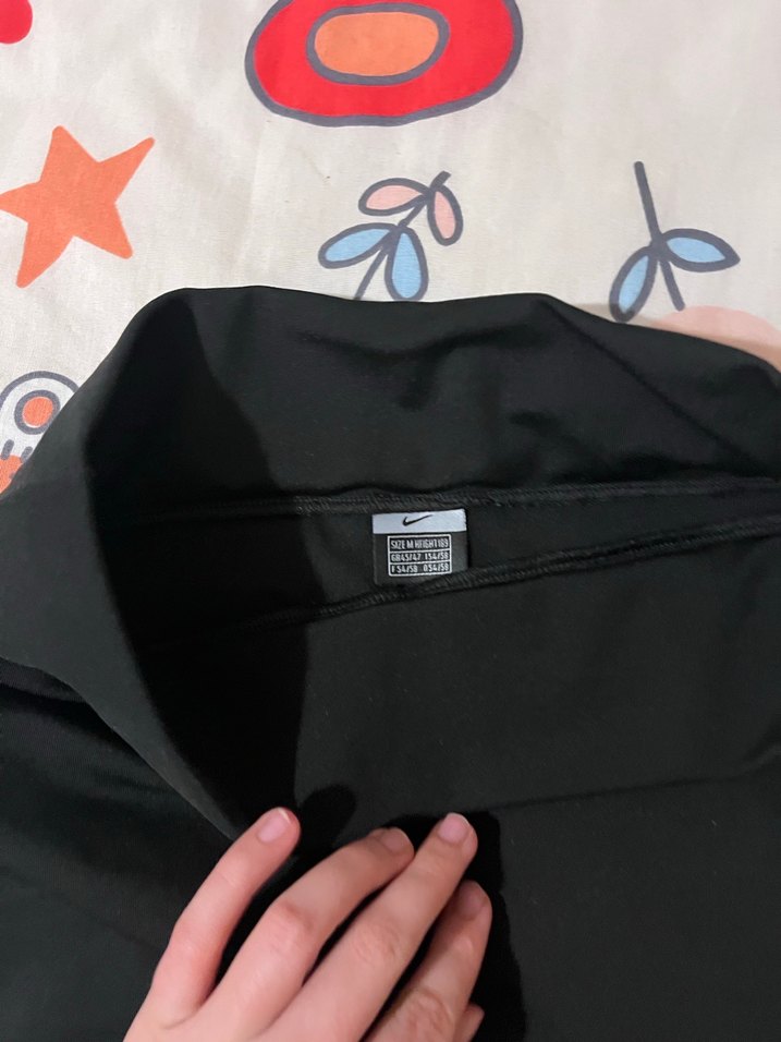 Siyah Mini Spor Tayt - Görsel 3