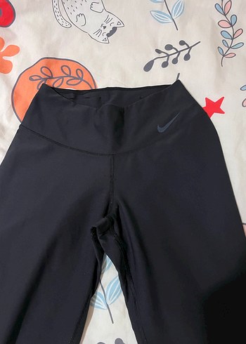 Siyah Baskılı Spor Tayt - Görsel 2