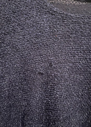 Lacivert Örgü Kadın Kazak - Görsel 3