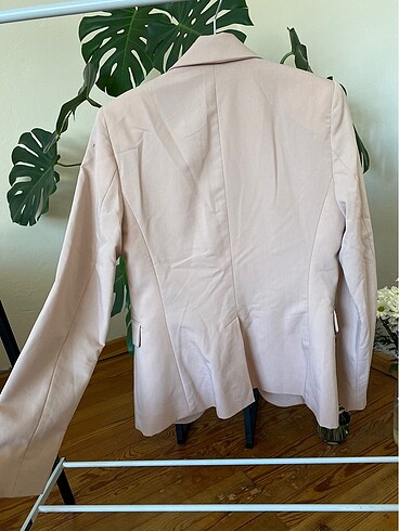 36 Beden ten rengi Renk Mango pudra rengi blazer ceket