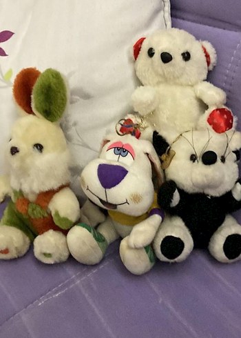 Renkli Peluş Oyuncak Seti