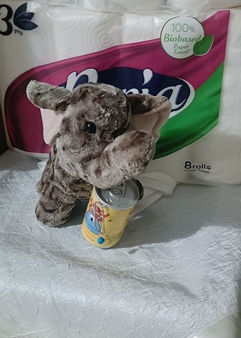 Gri Fil Peluş Oyuncak