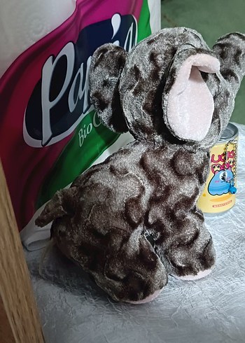 Hello Kitty Gri Fil Peluş Oyuncak