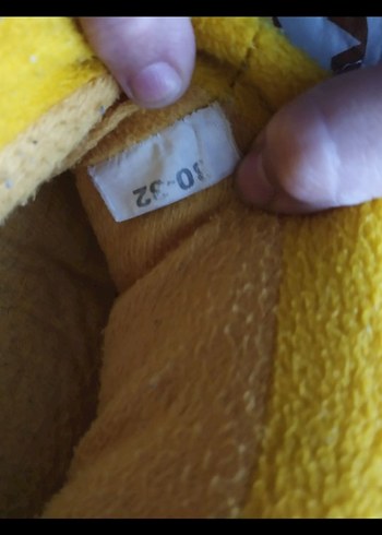 Kızlar için Sarı Emoji Desenli Sıcak Terlik - Görsel 2