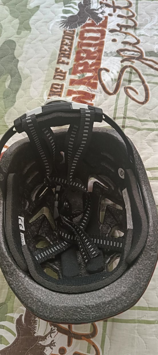 Renkli Kareli Kırmızı Biker Kask - Görsel 2