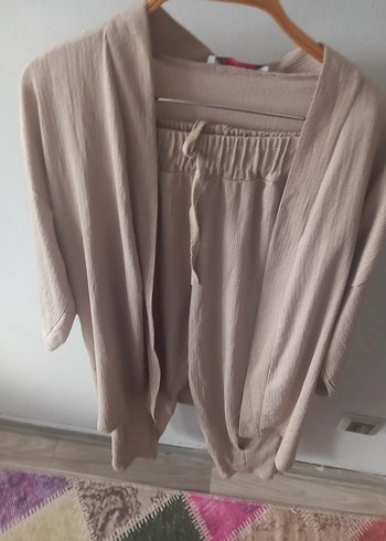 l Beden Bej Kadın Mini Bohem Salaş 2li takim