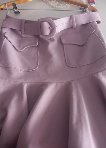 adL Mor Mini Kadın Blazer Ceket 2li takim - Görsel 6