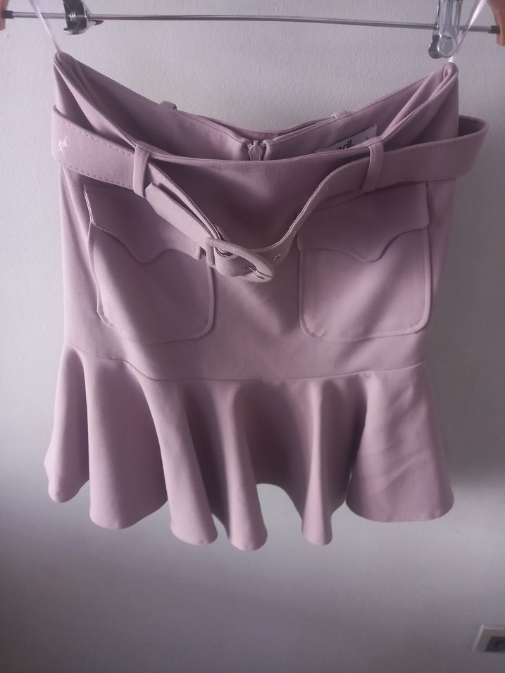 adL Mor Mini Kadın Blazer Ceket 2li takim - Görsel 4