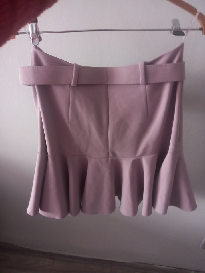 adL Mor Mini Kadın Blazer Ceket 2li takim - Görsel 5