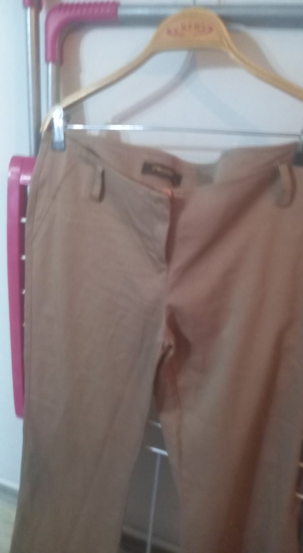 Bej Düz Kesim Pantolon — görsel 4/9