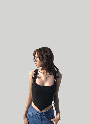 Zara Siyah korse
