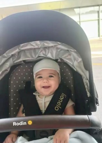Lionelo Rodin Gri Bebek Arabası
