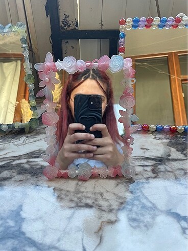 xs Beden Süslü ayna