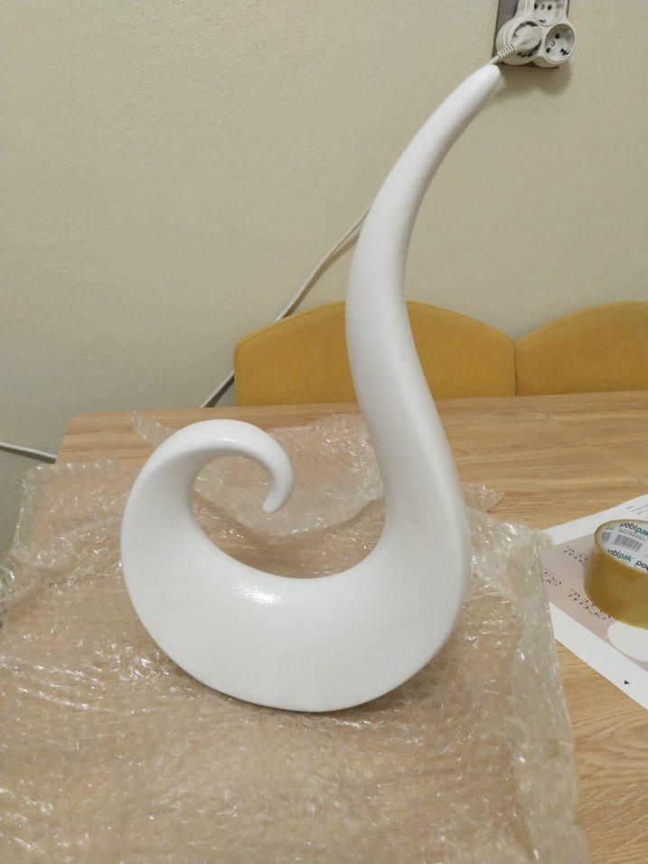 Beyaz Modern Dekoratif Figürin - Görsel 2