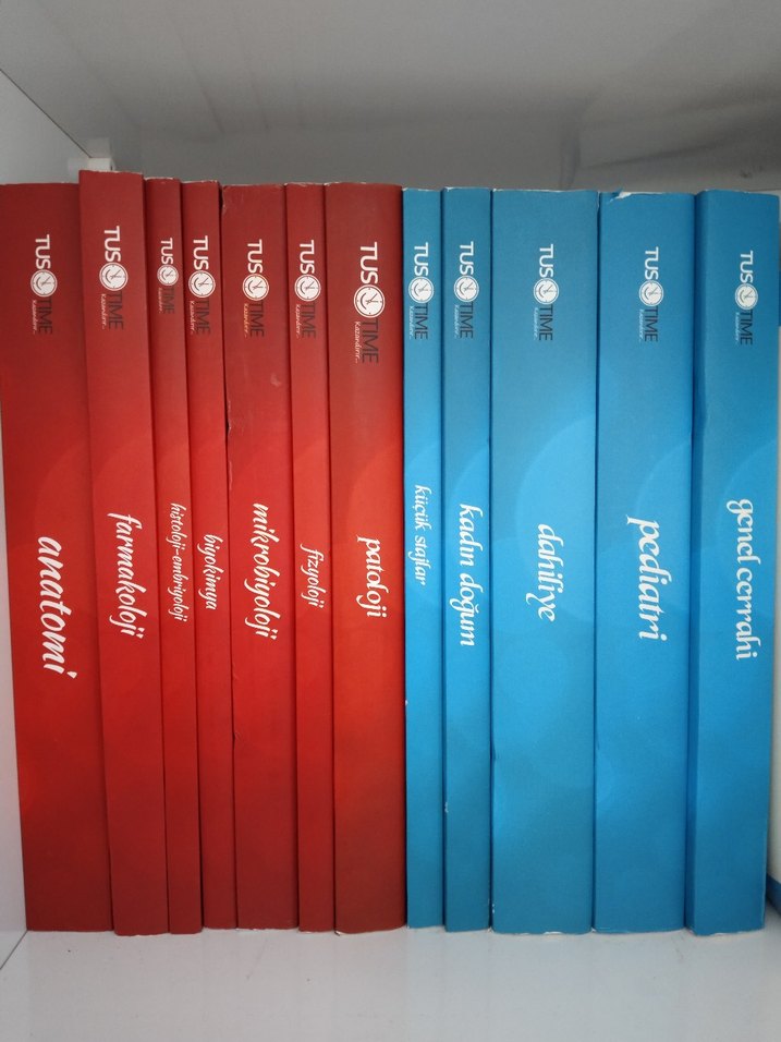 TUSME TUS&TIME Tıp Kitap Seti - Görsel 2