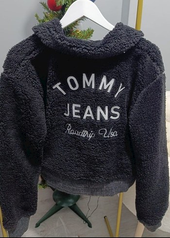 Tommy Jeans Roadtrip usa sherpa Ceket - Görsel 2