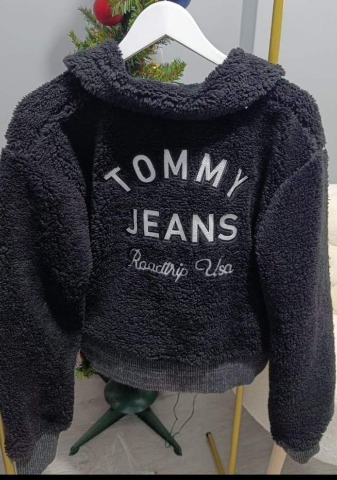 Tommy Jeans Roadtrip usa sherpa  Ceket - Görsel 2