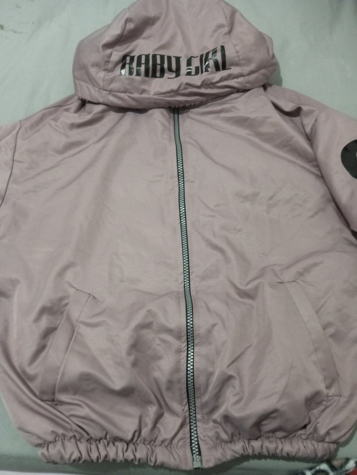 Kapüşonlu Fermuarlı Kadın Ceket - Görsel 2