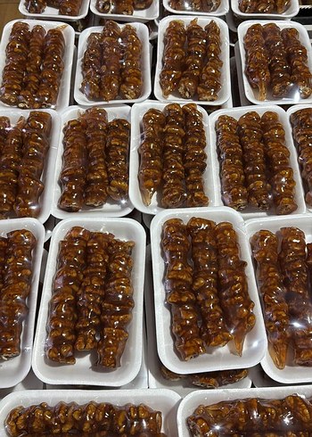 Büyük Boy Bej Klasik Tabak - Görsel 7