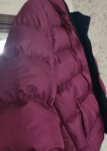 Bordo Kadın Günlük Mont - Görsel 4