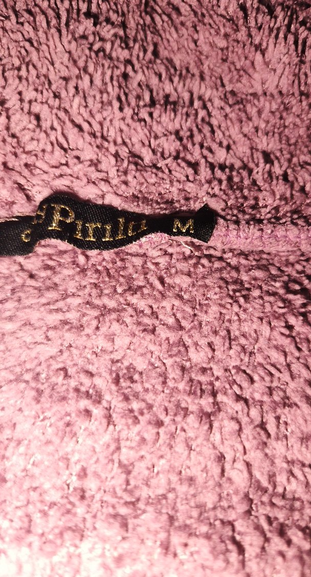 Pembe Kadın Bohem Midi Bornoz - Görsel 2