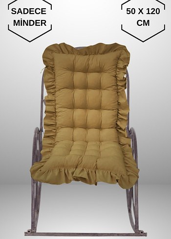 Turuncu Fırfırlı Minder 50x120 cm - Görsel 7