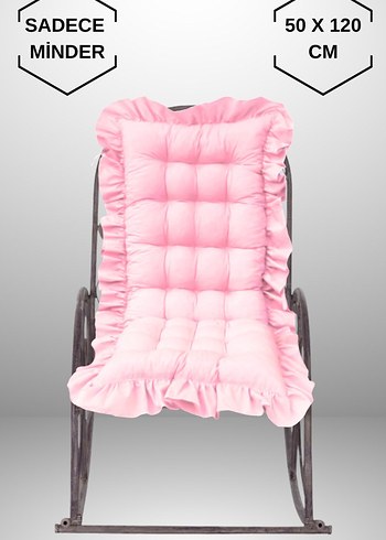 Turuncu Fırfırlı Minder 50x120 cm - Görsel 2