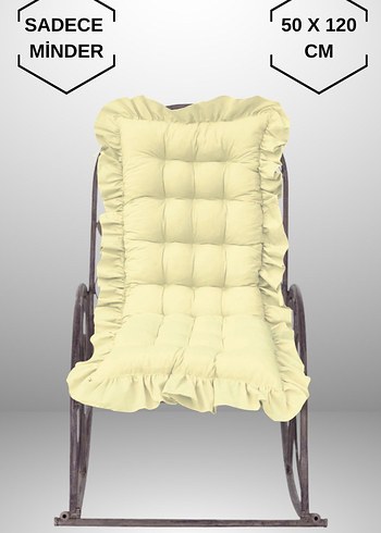 Turuncu Fırfırlı Minder 50x120 cm - Görsel 6