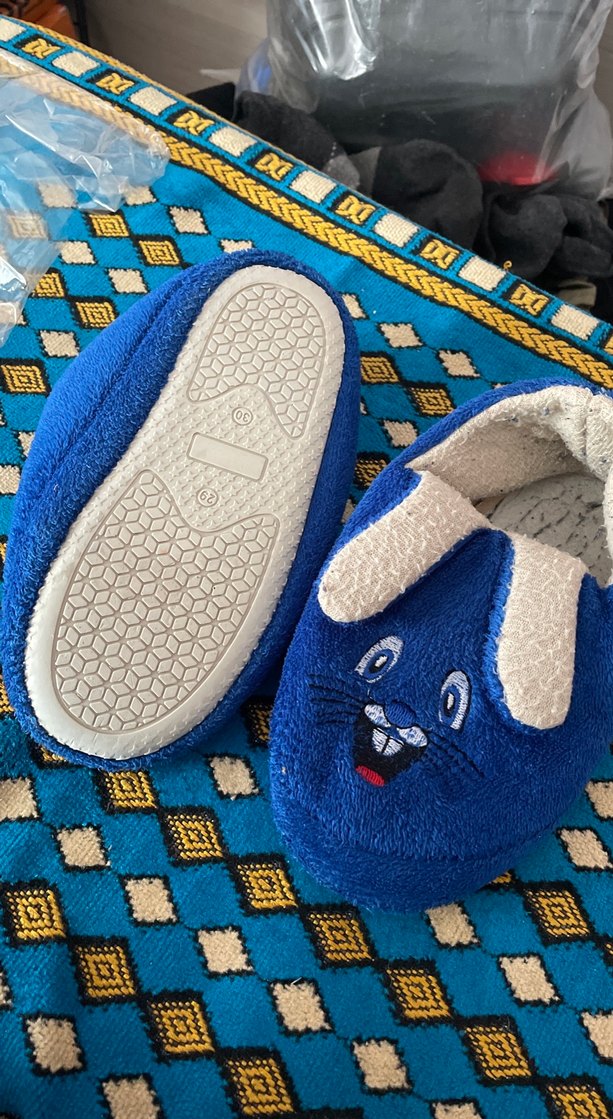 Nakışlı Tavşan Figürlü Kız Çocuk Ev Terliği - Görsel 2