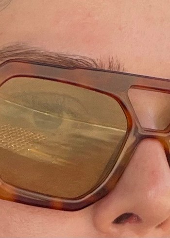 Miu Miu Kadın Retro Kahverengi Şeffaf Gözlük
