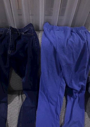 Trendyol & Milla Günlük Mavi Kadın Denim Pantolon