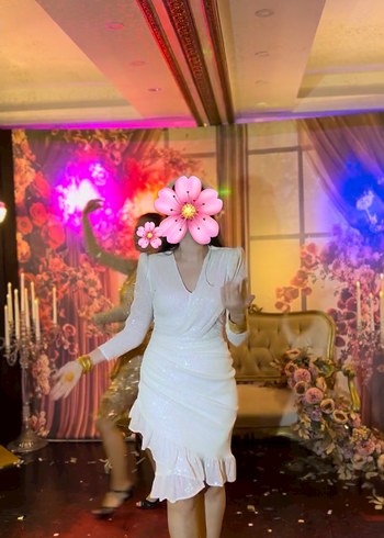 Payetli elbise - Görsel 4