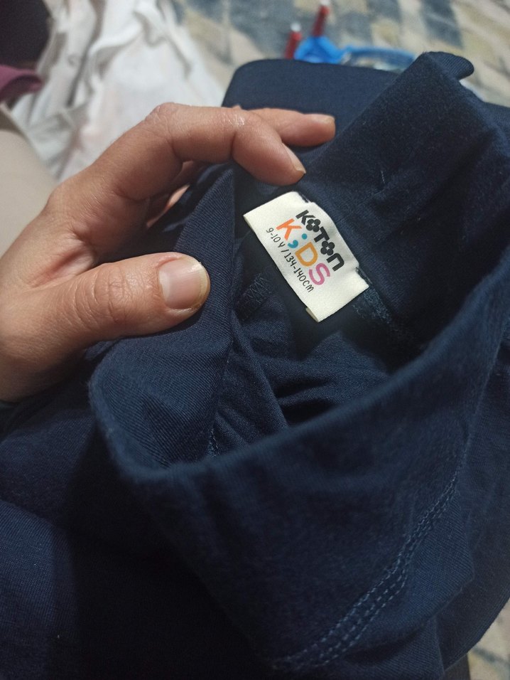 Koton Kids lacivert Kız Çocuk Tayt - Görsel 2