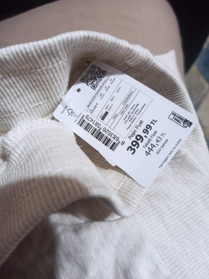 DeFacto krem bej Erkek kiz Çocuk Rahat Kesim Eşofman - Görsel 2