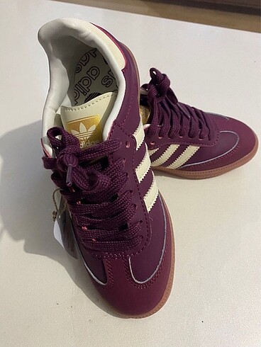 Orjinal Bordo Spor Adidas Spor Ayakkabı