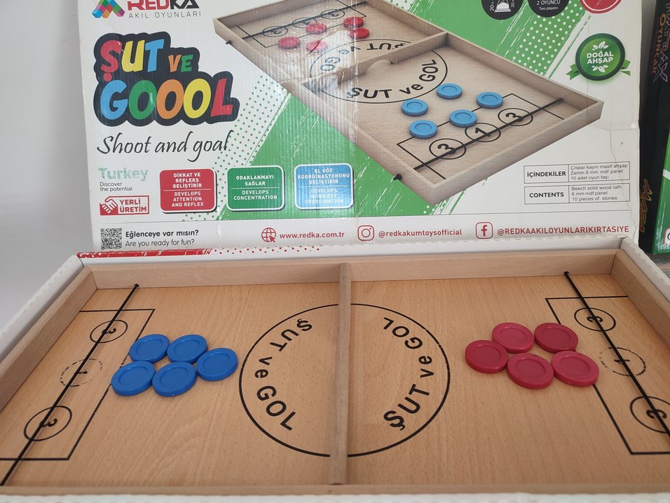 Ravensburger Puzzle
Dünya haritası 
Buz kırma
Redka Şut ve Gol - Görsel 3