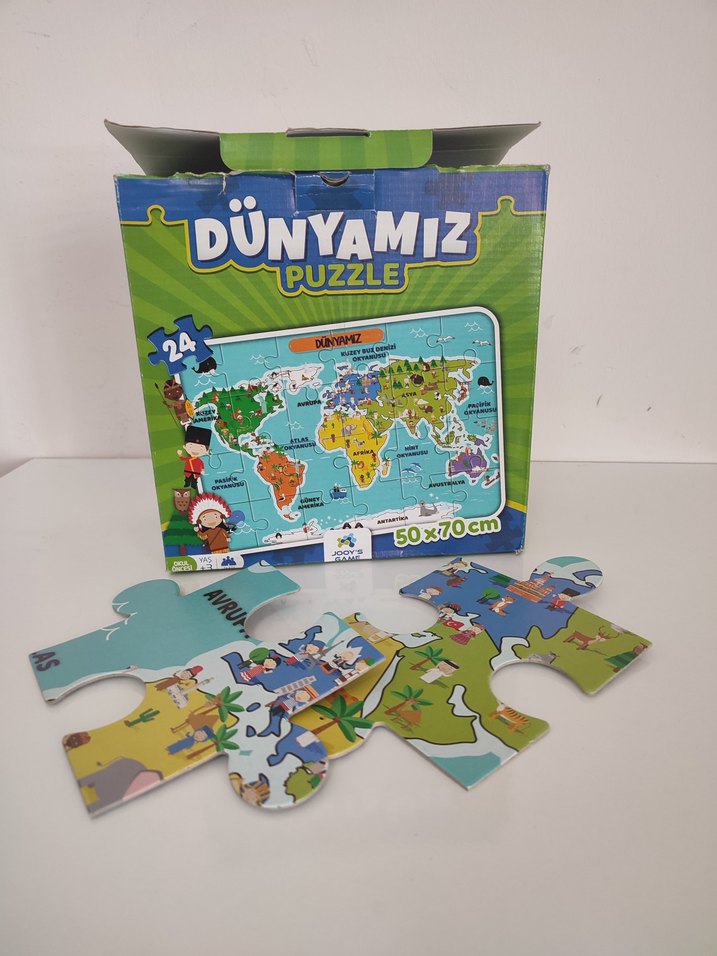 Ravensburger Puzzle
Dünya haritası 
Buz kırma
Redka Şut ve Gol - Görsel 5