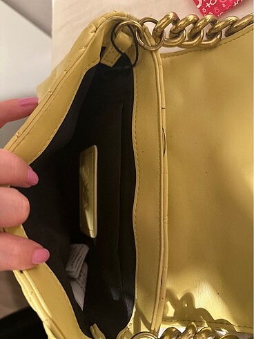 Zara Zara sarı çanta
