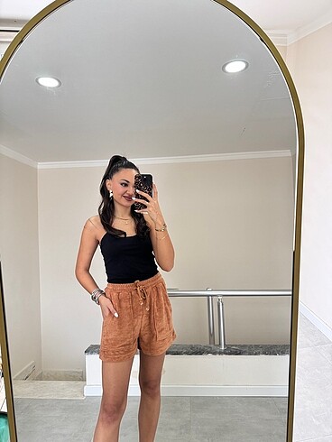 Zara Spor havlu şort