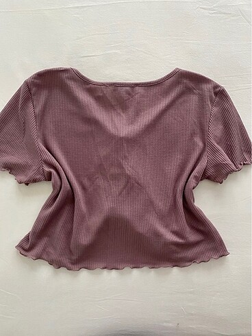 Koton Koton Mor Kurdeleli Coquette Ust (XL)