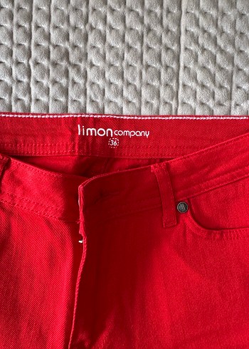 Parlak Kırmızı Mini Kadın Bermuda Şort - Görsel 2