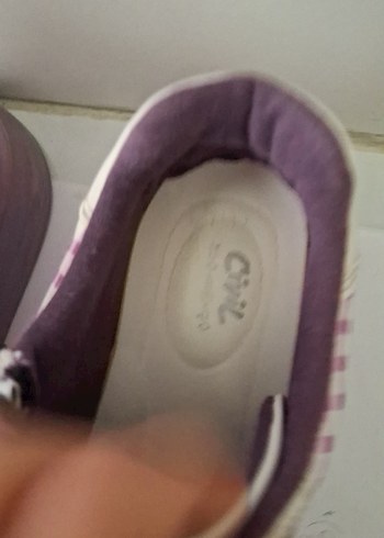 Mor Bağcıklı Kadın Spor Ayakkabısı - Görsel 3