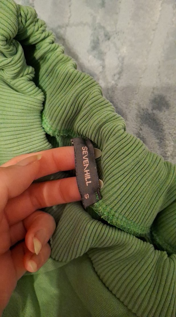 Kadın Yeşil Rahat Kesim Sweatpant - Görsel 2